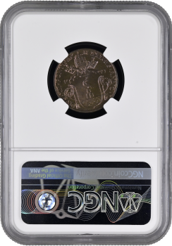 Ватикан 10 чентезимо 1939 г., NGC MS66, "Папа Пий XII (1939 - 1958)" Top Pop 3/0